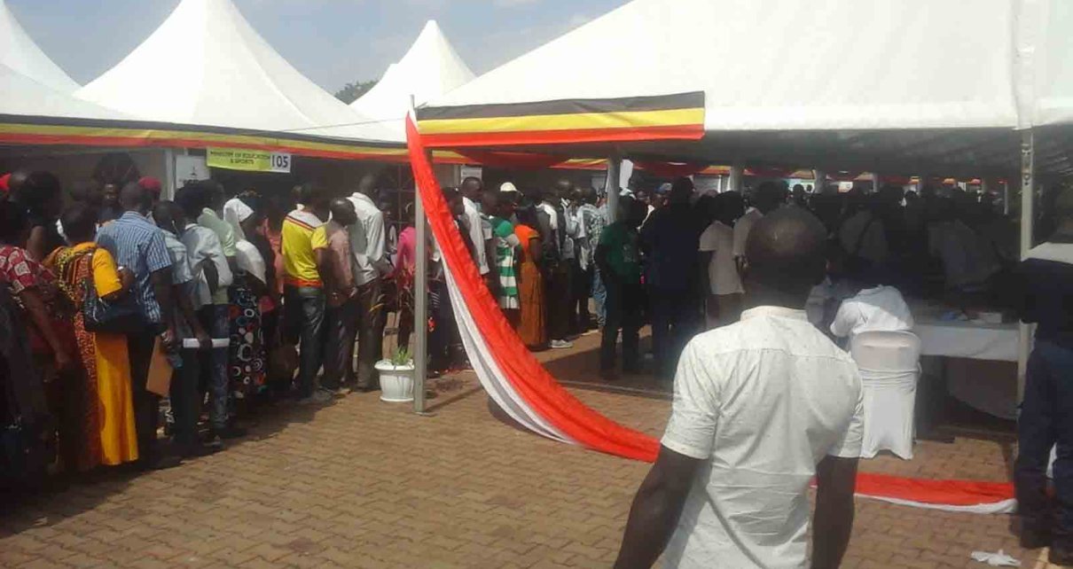 Thousands of Ugandans at Kololo for free medical services