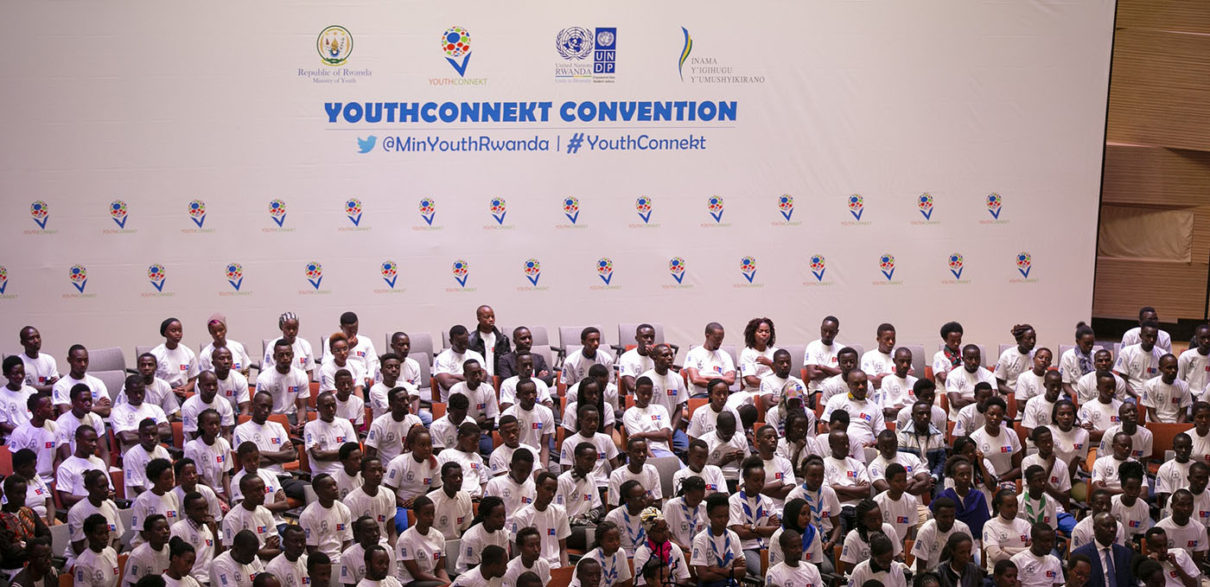 YouthConnekt convention is an annual event that gathers youth from all districts of Rwanda and abroad