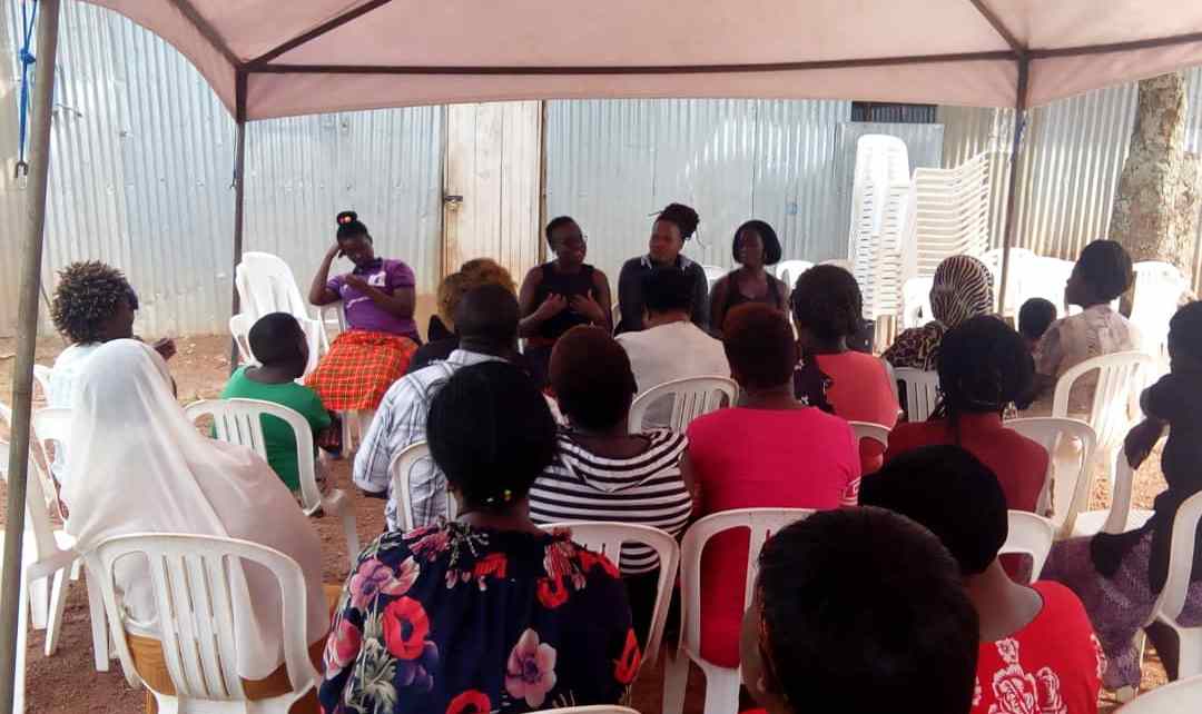 Some of the Women who turn up during the Launch of the programme at FIDA offices in Kampala recently