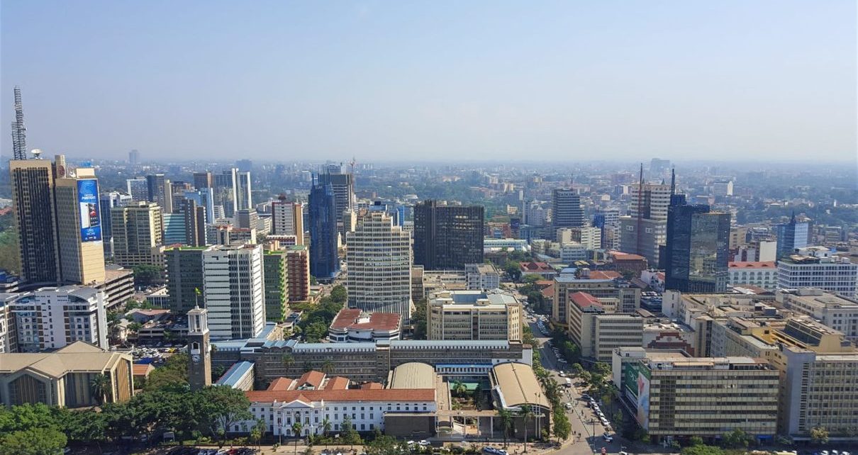 Kenya's capital Nairobi. There is also a less positive outlook in terms of Kenyan consumers immediate-spending intentions