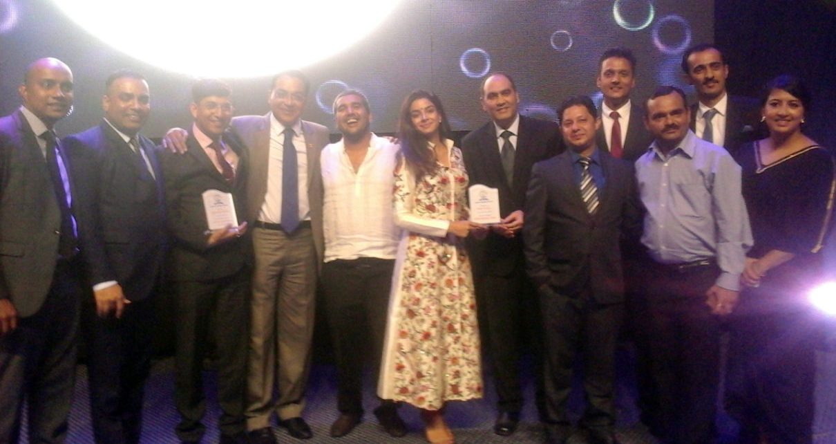 Winners of various awards during the awarding ceremony organized by the Indian Business Forum in Uganda which took place at the Kampala Serena Hotel on February 26