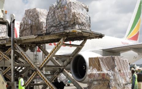 Ethiopian Airlines has the largest share, over 11%, of the total international cargo transportation at Baiyun International Airport in Guangzhou.