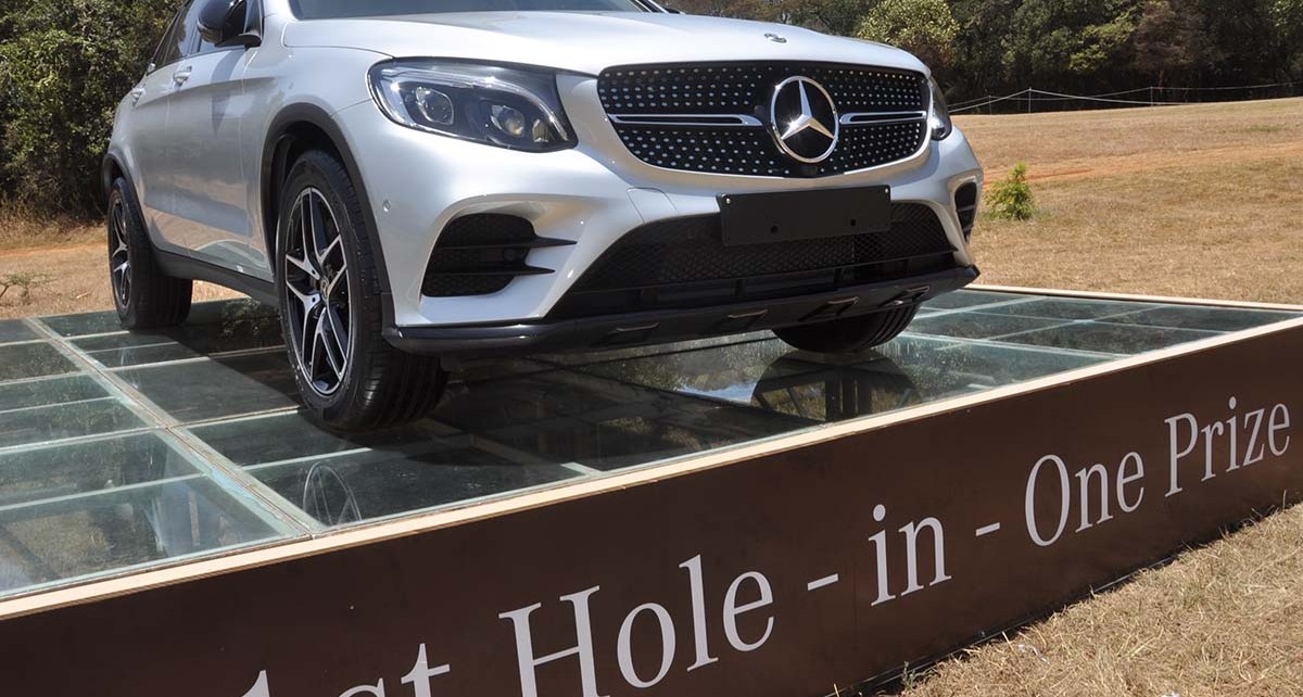 The stylish Mercedes SUV has been provided by DT Dobie to add greater excitement and sparkle to Kenya’s premier golf event.