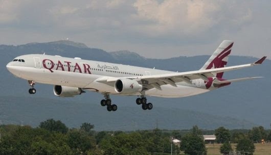 Qatar Airways flight #968 from Doha International Airport, Qatar, to Hanoi, Vietnam, declared an emergency when approaching Hanoi on a scheduled flight.