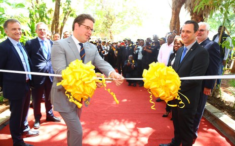 BIC global CEO Mr. Gonzalve BICH officially opens the BIC East Africa facility in Kasarani, Nairobi.