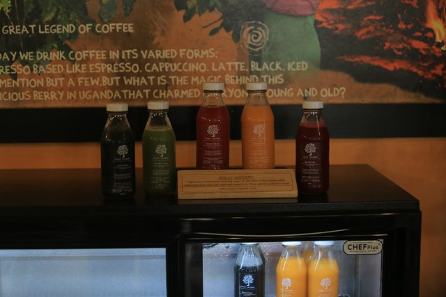 Cold Pressed Juice; The JOLLY JUICERY