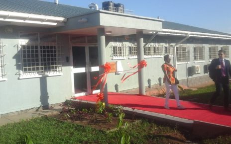 The new Laboratory commissioned at the National Livestock Resources Research Institute (NaliRRI) Nakyesesa, Namulonge in Wakiso District