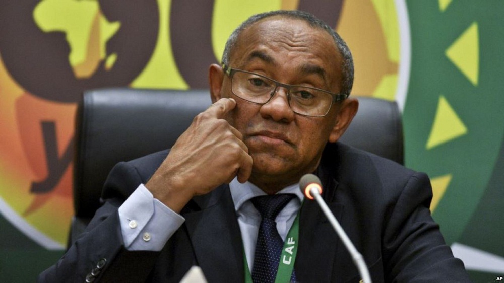 CAF President Ahmad Ahmad.