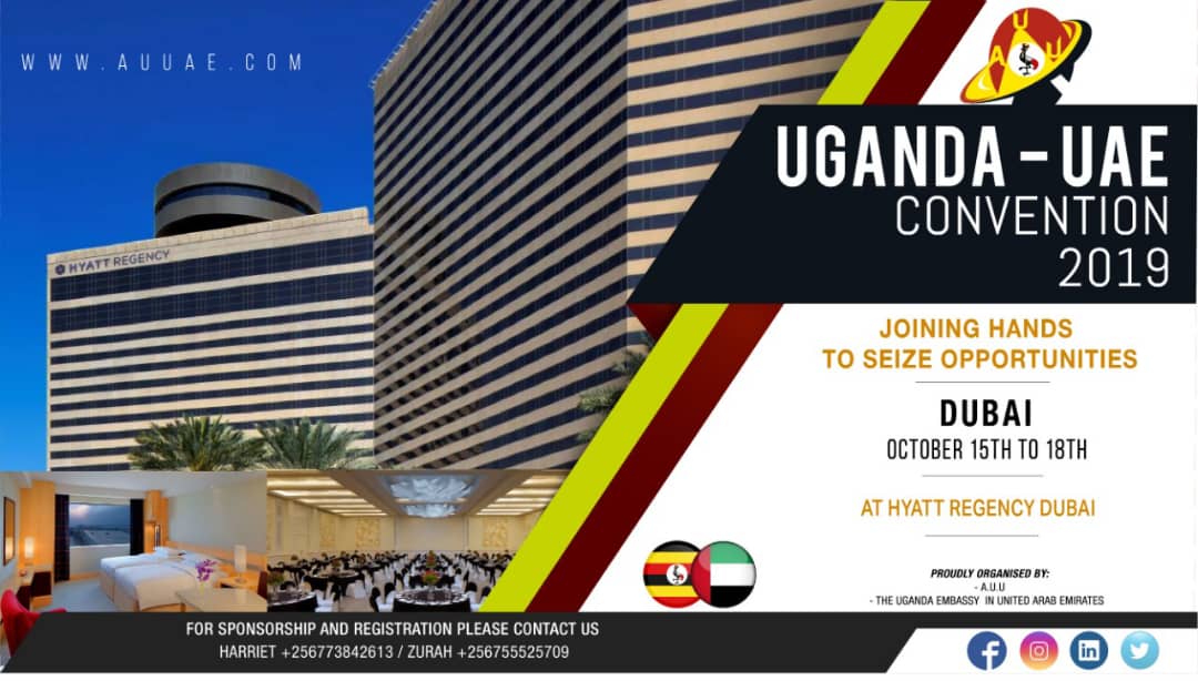 The theme for this year’s Convention is in tandem with the theme for the Dubai Expo2020 in which Uganda chose the theme ‘Park of Opportunity’.