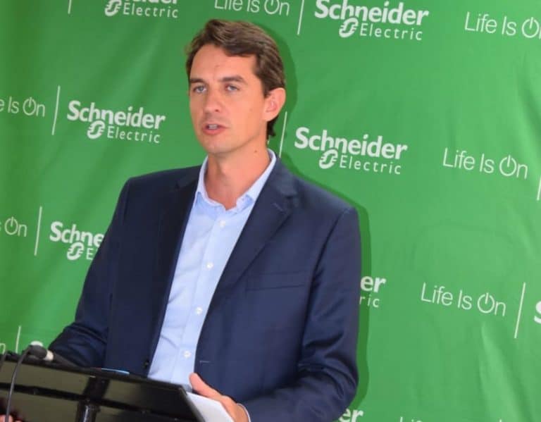 Edouard Heripret, the Schneider Electric general manager East Africa