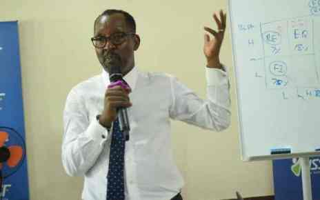 NSSF Managing Director Richard Byarugaba