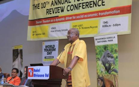 Uganda’s Tourism sector has continued to register significant and progressive improvements as shown by several development indicators such as tourist arrivals, foreign exchange earnings, growth in domestic tourism, employment and tourism business among others, the Minister of Tourism, Wildlife and Antiquities Prof. Ephraim Kamuntu has said.