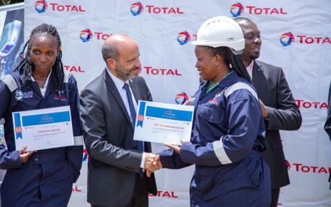 French Company Total E&P Uganda has boosted the National Content Capacity pool by unveiling the first group of internationally certified oil and gas welders at Buhimba Technical Institute in Hoima district.