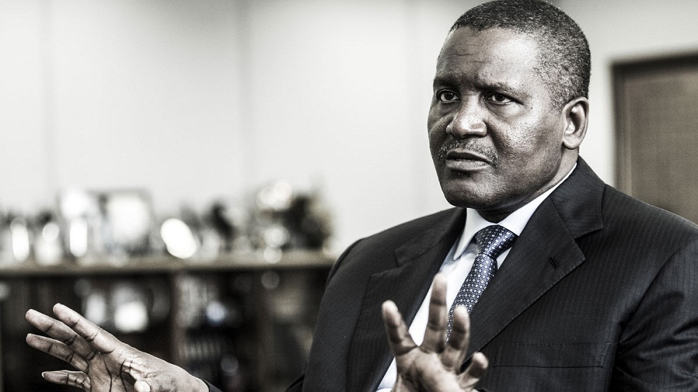 Aliko Dangote, Africa’s richest man, became $4.3 billion richer in 2019 as his fortune continued to grow on the back of investments in cement, flour and sugar.