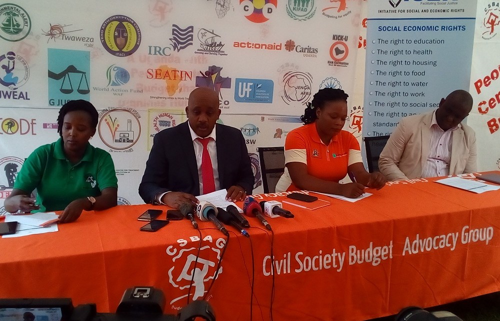 Civil Society Organizations advocating for transparency in Uganda’s budget under their umbrella Civil Society Budget Advocacy Group (CSBAG) have expressed their dissatisfaction over the Government’s decision to cut allocations to key social sectors in the 2020/21 National Budget.