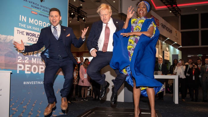 British Prime Minister Boris Johnson is calling for a renewed partnership between the United Kingdom and Africa.