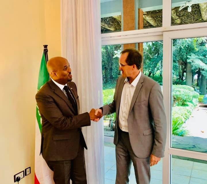 Somaliland is looking to widen ties with Germany in the development of infrastructure and foreign investment.