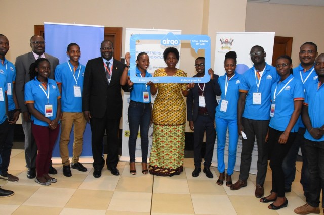Uganda’s Minister of ICT and National Guidance, Judith Nabakooba who was the chief guest congratulated the implementers of AirQo for their achievement and further appreciated all the partners that have participated in the initiation and the realization of the project.