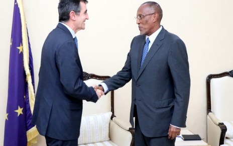 The European Union is pushing for the resumption of talks between Somalia and Somaliland.