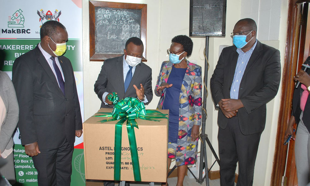 Homegrown COVID-19 Rapid Antibody Test kits Launched by Makerere University