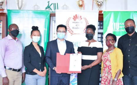 KIU, Huawei Signs ICT Academy MoU