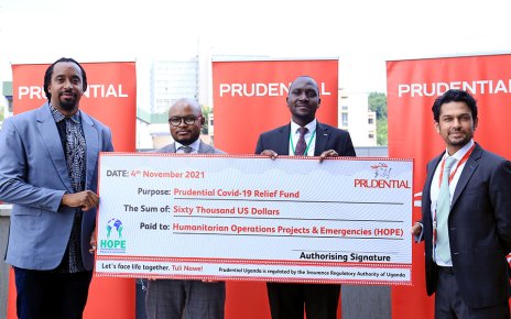 UGX 350m Donated to Teachers, Prudential