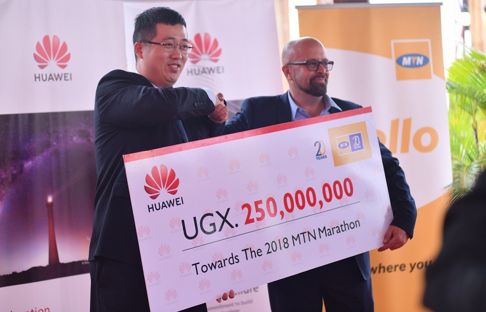 Huawei has today boosted the 2018 MTN Kampala Marathon with UGX250 million towards maternal health in Uganda.